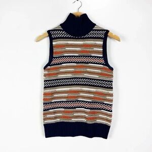 Diane Von Furstenberg Multicolor Turtleneck Sweater